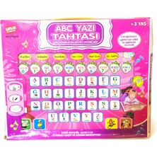 Direkstoktan Abc Yazı Tahtası – Eğitici ve Sesli Alfabe Oyuncağı / Çift Taraflı Kullanım