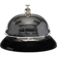 Paslanmaz Çelik Servis Zili - Resepsiyon, Okul, Mutfak, Dükkan, Restoran, Hastaneler ve Köpek Eğitimi Için Şık Metal Çağrı Zili - Servis Için Halka Zili - Gümüş Çan