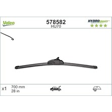 Hydroconnect Upgrade Silecek Toyota Corolla Hatchback/sedan (2019 ve Sonrası), Peugeot 307 (2000-2007) (700 Mm) 578582