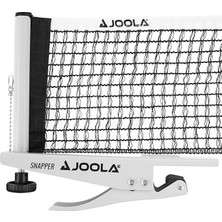 Tischtennisnetz Snapper-Indoor Garnitur Freizeitsport Höhenverstellbar Mit Feststellschraube - Klemmtechnik, Silber/schwarz, One Size