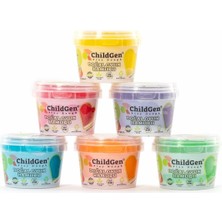 Oyun Hamuru - Eco Cup- 6X125GR Ana ve Ara Renkler