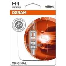 Orijinal H1, Halojen Far Ampulü, 64150-01B, 12V, Tekli Blister (1 Adet)