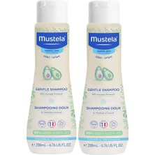 Doğal Avokadolu Bebek Nazik Şampuanı - Her Yaştan Çocuklar Için Saç Bakımı ve Saç Tipleri - Yırtılmaz ve Biyobozunur Formül - 7 Fl Oz - 2'li Paket