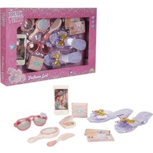 Pretty Pinky Kokoş Terlik Gözlük Tarak Set -Sunman