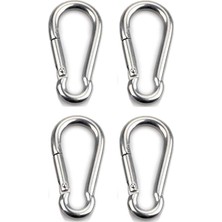 Karabina Kanca 304 Paslanmaz Çelik Güneş Tentesi Aksesuarı Paslanmaz Çelik Karabina Güneş Koruması Sabitleme Yelken Güneş Tentesi Hamak Boks Torbası Kamp Balıkçılık