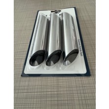 Zuzu Pasta Malzemeleri Cannoli Kalıbı 3'lü Set