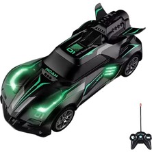 SoyluBuldumStore Uzaktan Kumandalı Şarjlı Duman Çıkartan Işıklı Araba 15 KM/H Hızlı Drift Becerisi ile Eğlenceli