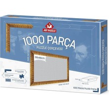 Puzzle Altın 1000 Parça Demonte Puzzle Çerçevesi