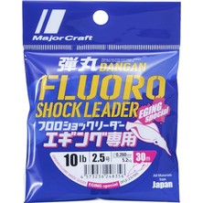 Craft Dangan Fc Shock Leader Egı Dfle Pe 2.5/0.26MM/10LB/5.2KG/30MT