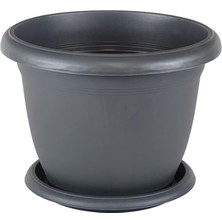 V513 Villa Saksı Set No: 13 76 Litre, 64 Cm, Antrasit