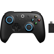 Ultimate 2 Kablosuz Oyun Kumandası, Windows ve Android Için, Tmr Joystick'li Oyun Kumandası, Değiştirilebilir Salon Efekti, Dokunmatik Tetikleyici, Hareket Kontrolü, Rgb Fire Ring, 8 Speed