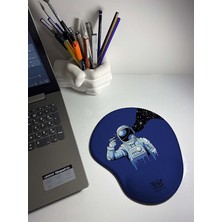 Shop - Astronot 2110 Baskılı Bilek Destekli Mouse Pad