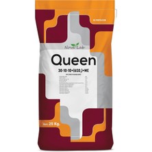 Lab Queen 30 10 10 + (6so3)+Me Npk Gübre/suda Çözünür Damlama Gübresi 25