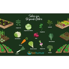 Sebze Için, Organik Gübre, Organik Sertifikalı, Kök Geliştirici, Toprak Düzenleyici, Bitki Besleyici 25 kg (1)