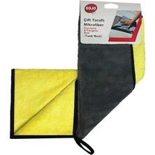 Çift Taraflı Mikrofiber Kurul ve Parlatma (Tank) Bezi 50X70 cm