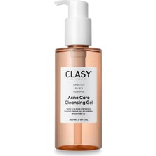 Akne Karşıtı Yüz Temizleme Jeli – Sivilce ve Siyah Nokta Karşıtı Jel – Yağlı ve Karma Ciltler Için Günlük Yüz Temizleyici | Salisilik Asit, Çinko Pca, Niasinamid, 200 ml