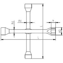 Bijon Anahtarı Istavroz Tipi