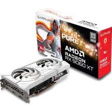 Pure Amd Radeon™ Rx 9060 Xt Gamıng Oc 16GB Dual Hdmı/dp Gpu, Ekran Kartı