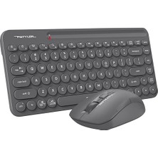 Tech FG3200 Air2 2.4ghz Kablosuz Q Türkçe Fn-Multimedya Klavye + 2000DPI Optik Mouse Mini Set (Sessiz Ultra Ince ve Uyku Engelle Modlu)