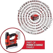 Akülü Çivi ve Zımba Tabancası Te-Cn 18 Li - Solo Power X-Change (Li-Ion, 18V, Zımba ve Çivi Tabancası, Maksimum 20 Atış/dk, 300 Çivi ve 300 Zımba Dahil) - 4257790