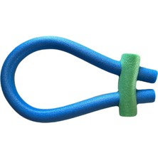 Için Kilitli Deniz Makarnası Yüzme Öğrenme Yardımcısı -Mavi