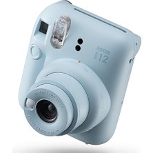Fujifilm Mini 12 Fotoğraf Makinesi+Askı+Pil (Mavi)