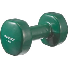 6 kg Vinly Dambıl, Yeşil, Medium