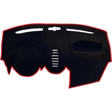 Torpido Koruma Halısı Siyah Kenar Renk Kırmızı Ford Tourneo Connect 2012-2020 ile Uyumlu