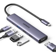 USB C Hub, Pd 100W, 4K Hdmı, MacBook Pro/air, iPad Pro/air, Surface Pro/go, Galaxy Tab, Galaxy S23/S22 Vb. ile Uyumlu USB A 3.0.