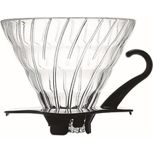 V60 02 Dripper (Siyah Cam)
