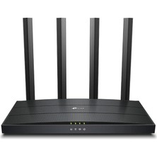 Archer AX12, AX1500 Wi-Fi 6 Gigabit Portlu Kablosuz Router, Fiber Destekli, 4 Gigabit Lan Portları, Wpa3, Oyun Için Ideal Xbox/ps4/steam ve 4K