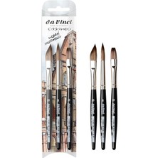 Vinci, Casaneo Sulu Boya Fırçası Seti, Xs, Sentetik Elyaf, Sanatçı Fırçası, Sulu Boya, Sıvı Akrilik Boya, Alman Malı, Set, Boyut 0