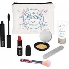 My Beauty Makyaj Kozmetik Ürünleri Çantası - Aksesuarlı Make Up Set