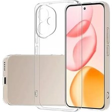 Honor ile Uyumlu 400 Kılıf Zore Süper Silikon Kapak Şeffaf
