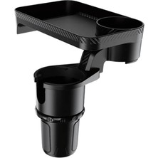 360 Döner Ayarlamalı Araç Bardaklık Araç Masası Araç Organizer Araç Bardaklık ve Araç Tepsisi