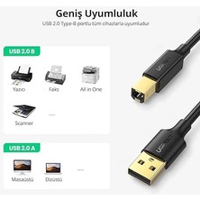 USB Den Usb-B Ye Yazıcı Tarayıcı Kablosu, 2 Metre