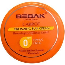 Spf 0 Güneş Kremi Havuç Özlü Kavanoz 100 ml Yeni