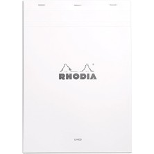 Beyaz Bloknot Defter Çizgili, 210X297 mm