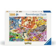 168453 5000 Parçalı Puzzle Pokemon Allstars