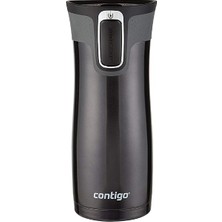 Westloop Autoseal Termos Bardak 470 ml Siyah