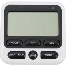 Mutfak Zamanlayıcı, Büyük Şeffaf Kullanışlı Dijital Kronometre Yerden Tasarruf Dayanıklı Taşınabilir Güvenilir Dijital Kronometre Saat