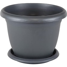 V510 Villa Saksı Set 10 No 35 Litre, 48 Cm, Antrasit