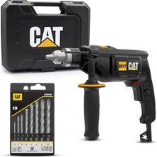 DX17.1 750WATT 13MM Profesyonel Darbeli Matkap + 8 Parça Aksesuar