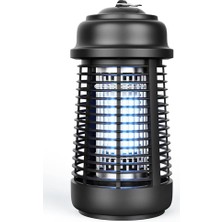 Sinek Öldürücü - Ultra Güçlü Sinek, Haşere ve Böcek Öldürücü, Sessiz Kullanım, 360 Derece Etki Alanı, Uv Yüksek Voltajlı Sinek Öldürücü Lamba, Elektrikli Asılabilir Sivrisinek Kovucu