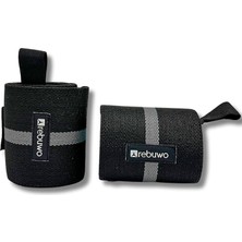 Ağırlık Destek Bilekliği Güç Bileklik Ağırlık Kaldırma Için Bilek Kayışları Fitness Ağırlık Bilek Bandajı 2 Adet Siyah/koyu Gri