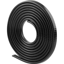 Araba Kapı Kenar Koruyucu, Universal, Saçlı Fitil, Siyah, 1 Metre