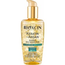 Keratin & Argan Onarıcı Saç Bakım Yağı 150 ml – Yıpranmış Saçlar Için Nemlendirici ve Parlaklık Veren Bakım