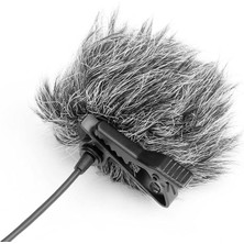 6-8 mm Çaplı Lavalier-Mikrofonlar Için Rüzgar Koruması ve Tüm Saramonic Lavalier'ler (Sr-Ws2), 3 Adet