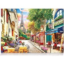 Oyun Paris'te Bir Küçük Sokak 1000 Parça Puzzle