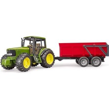 BR02057 John Deere 6920 Traktör+ Kırmızı Römork
